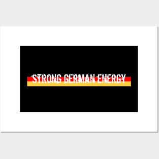 Strong German Energy Posters and Art